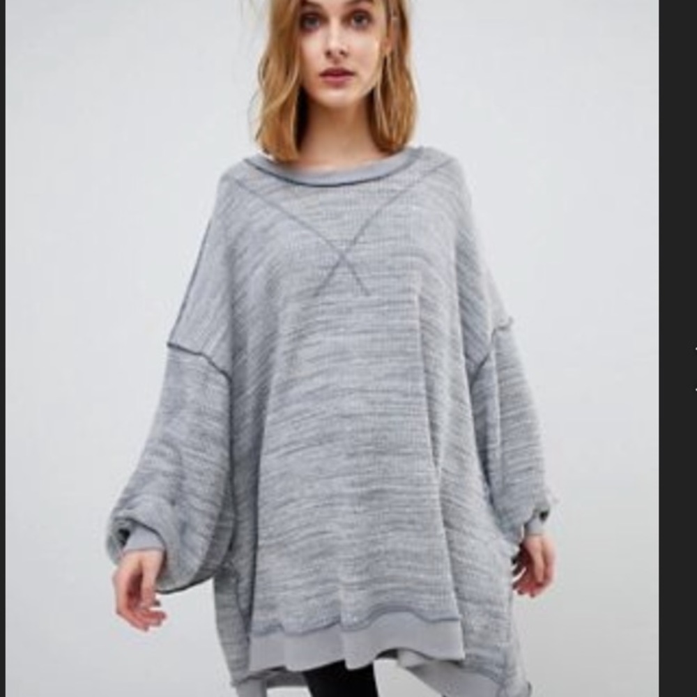 NWT Free People We the Free So Fresh Oversized, M - Picture 2 of 7